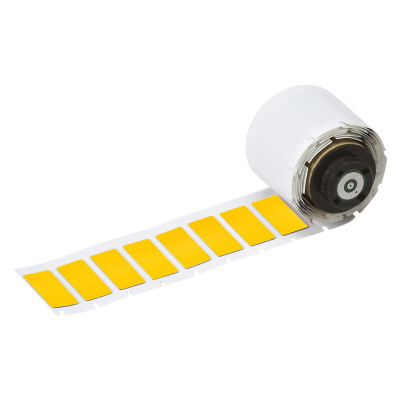 Brady M7-7-7593-YL / 312026, BMP71 Label Printer Labels, 35.00 mm x 18.00 mm