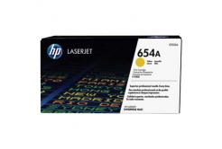 HP 654A CF332A giallo (yellow) toner originale