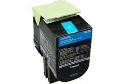 Lexmark 80C20C0 ciano (cyan) toner originale