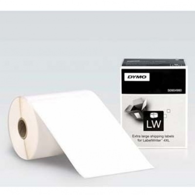Dymo S0904980, 104mm x 159mm, bianco, grandi etichette di carta