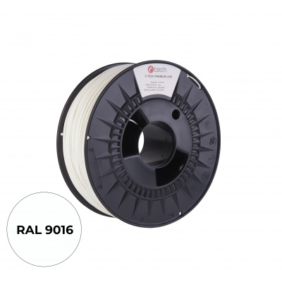 C-Tech 3DF-P-PLA1.75-3020 3D filamento, PREMIUM LINE, PLA, rosso traffico, RAL3020, 1,75mm, 1kg