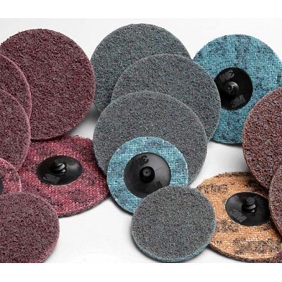 3M Scotch Brite™ SC-DR Disco di finitura, sistema di fissaggio Roloc™ 50 mm A CSR
