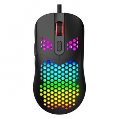 Marvo Mouse G925, 12000DPI, ottico, 7sp\., wired USB, nero, gaming, retroilluminato