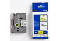 Brother TZ-S141 / TZe-S141, 18mm x 8m, černý tisk/průhledný podklad, originální páska