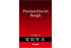 Canon Fine Art Rough 4562C004, 320 g/m2, A3+, 25pz, opaco, getto d'inchiostro, bianco, carta fotografica