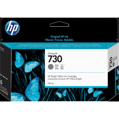 HP 730 P2V66A grigio (gray) cartuccia originale