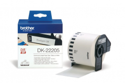 Brother DK-22205, 62mm x 30,48m, rotolo di carta