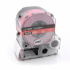 Epson LK-7RWP, SD36RW, 36mm x 9m, testo bianco / sfondo rosso, nastro compatibile