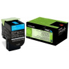 Lexmark 70C20C0 ciano (cyan) toner originale