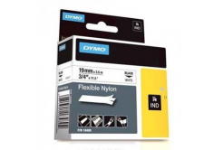 Dymo Rhino 18489, 19mm x 3.5m, testo nera/sfondo bianco, nastro originale