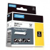 Dymo Rhino 18489, 19mm x 3.5m, testo nera/sfondo bianco, nastro originale