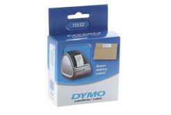 Dymo 11352, S0722520, 25mm x 54mm, bianco etichette di carta per l'indirizzo di ritorno