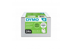 Dymo S0722390 etichette di carta 89mm x 36mm, bianco, grandi, 24 x 260 pz