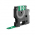 Nastro compatibile con Dymo 1805414, 12mm x 5, 5m testo bianco / sfondo verde, vinile