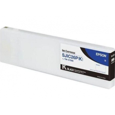 Epson SJIC30P-K C33S020639 per ColorWorks, nero (glossy black) cartuccia originale