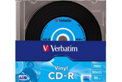 VERBATIM CD-R(10-Pack)Slim/vinile/DLP/52x/700MB