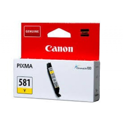 Canon CLI-581Y, 2105C001 giallo (yellow) cartuccia d'inchiostro originale