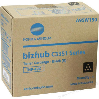 Konica Minolta TNP-49K nero (black) toner originale