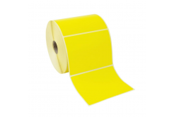 Etichette autoadesive 100x150 mm, 350 pz, carta gialla per TTR, rotoli