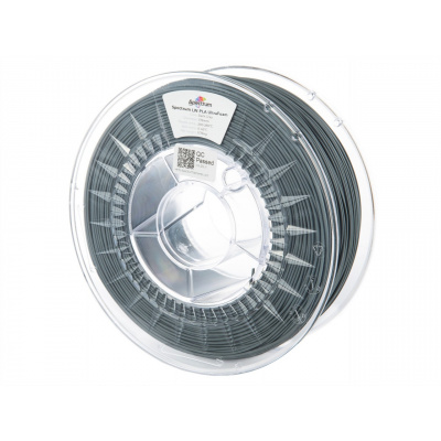 Spectrum 81001 3D filamento, LW-PLA UltraFoam, 1,75mm, 750g, Grigio scuro (Dark grey)