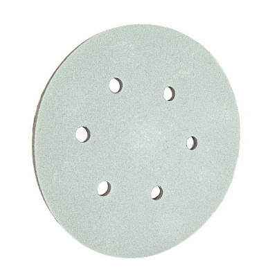 Disco morbido 3M Hook-it™ - Fine, 6 fori, diametro 150 mm (60182)