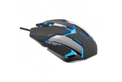 E-blue Mouse Auroza Gaming EMS639BKCZ-IU, 4000DPI, ottica, 6sp\., wired USB, nero