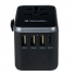 Verbatim World-to-World UTA-04 49546 Adattatore universale da viaggio, USB-A, USB-C, 61 W, nero