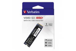 Interní disk SSD Verbatim M.2 SATA III, 1000GB, GB, 1TB, Vi560, 49364, 560 MB/s-R, 520 MB/s-W