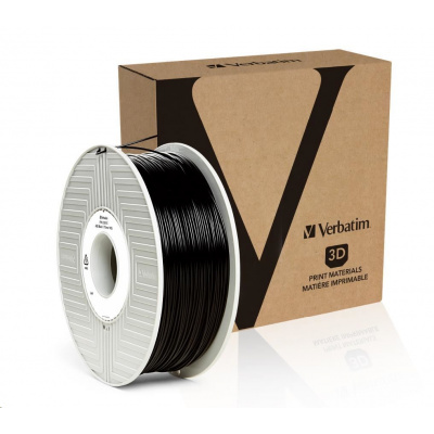 VERBATIM 3D Printer filamento ABS 1.75mm, 404m, 1kg black (55010 OLD)