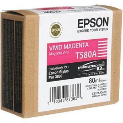Epson T580A00 magenta cartuccia originale