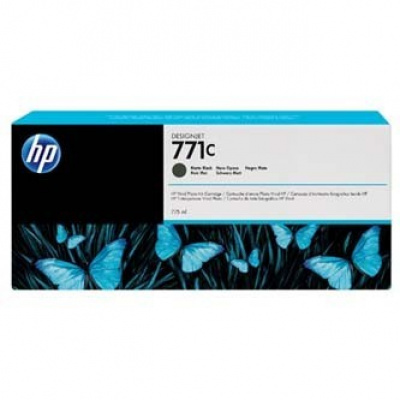 HP 771C B6Y07A opaco nero (matte black) cartuccia originale