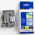 Brother TZ-551 / TZe-551, 24mm x 8m, testo nera / sfondo blu, nastro originale