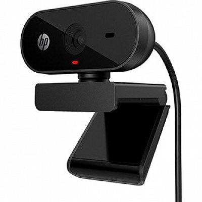 HP 320 FHD Full HD webcam, nero 1920x1080, USB-A, Windows 10 e superiore, lunghezza del cavo 1.5 m