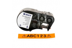 Brady M4C-750-595-OR-BK / 170828, 19.05 mm x 7.62 m, Vinile, testo nero / sfondo arancione