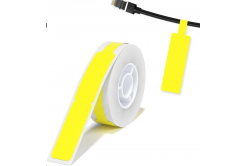 Niimbot A2K18638301, 12,5x109mm, 60pz, etichette autoadesive gialle per cavi