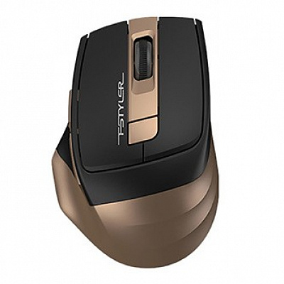 A4Tech FStyler FG35 Mouse wireless, oro, 2000DPI