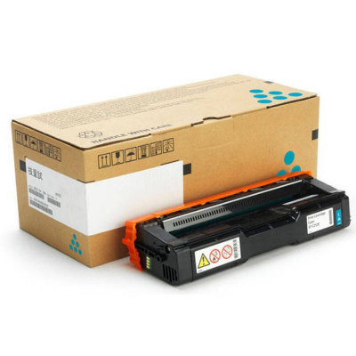 Ricoh 407717 ciano (cyan) toner originale