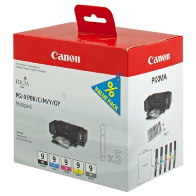 Canon PGI-9 1034B013 PBK/C/M/Y/GY multipack di cartucce originali - VÝPRODEJ