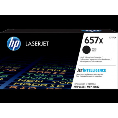 HP 657X CF470X nero (black) toner originale