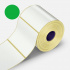 Etichette autoadesive 32x20 mm, 2000pz verde termico, rotolo