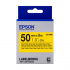 Epson LabelWorks LK-9YBVN C53S659004 50mm x 7m, testo nera / nastro giallo, vinile, nastro originale