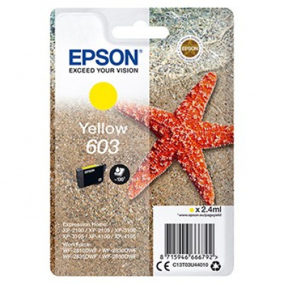 Epson 603 C13T03U44010 giallo (yellow) cartuccia originale