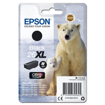 Epson 26XL T2621 nero (black) cartuccia originale