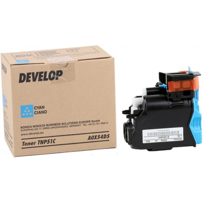 Develop TNP51C A0X54D5 ciano (cyan) toner originale