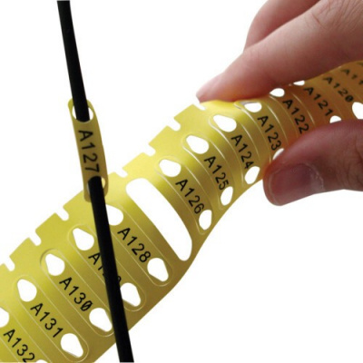 Brady BM-5-7599-YL-R / 312141, Bulk Rapido Wire Marking tags, 41.00 mm x 11.00 mm