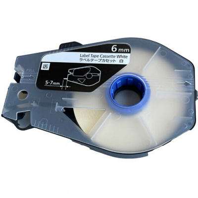 Canon TM-LTC6W, 6mm x 30m, bianco nastro originale