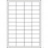 Etichette autoadesive 48,5 x 25,4 mm, 44 etichette, A4, 100 fogli