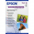 Epson Premium Glossy Photo Paper C13S041316, 255 g/m2, A3+, 20pz, lucido, bianco, carta fotografica