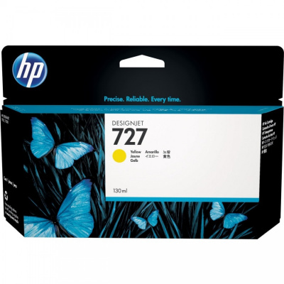 HP 727 F9J78A giallo (yellow) cartuccia originale