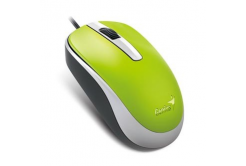 Genius Mouse DX-120 31010105110, 1200DPI, ottica, 3sp\., wired USB, verde, classico